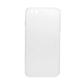Zore Apple iPhone 6 Plus Süper Silikon Kapak Şeffaf Kılıf