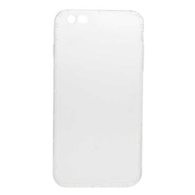 Zore Apple iPhone 6 Plus Süper Silikon Kapak Şeffaf Kılıf