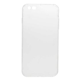 Zore Apple iPhone 6 Plus Süper Silikon Kapak Şeffaf Kılıf