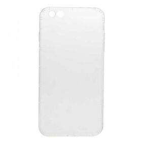 Zore Apple iPhone 6 Plus Süper Silikon Kapak Şeffaf Kılıf