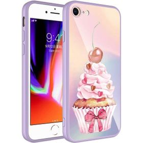 Zore Apple iPhone 7 Kamera Korumalı Desenli Sert Silikon Epoksi Kapak Kılıf