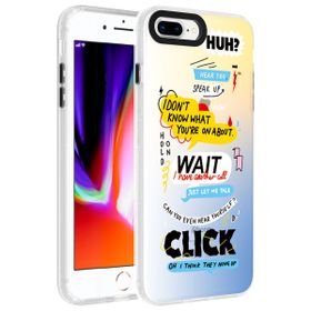 Zore Apple iPhone 7 Plus Desenli Dragon Sert Kapak Kılıf