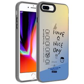 Zore Apple iPhone 7 Plus Desenli Dragon Sert Kapak Kılıf