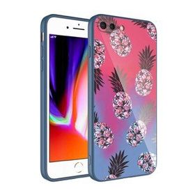 Zore Apple iPhone 7 Plus Kamera Korumalı Desenli Sert Silikon Epoksi Kapak Kılıf