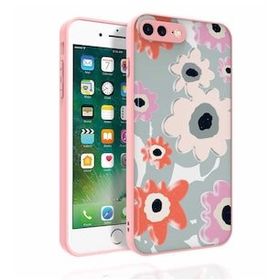 Zore Apple iPhone 7 Plus Kılıf Desenli Kamera Korumalı Parlak Nora Kapak