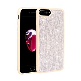 Zore Apple iPhone 7 Plus Parlak Taşlı Tasarım Ston Kapak Kılıf