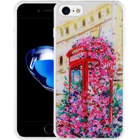 Zore Apple iPhone 7 Simli Desenli Kamera Korumalı Parlak Popy Kapak Kılıf