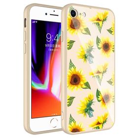 Zore Apple iPhone 8 Kamera Korumalı Desenli Sert Silikon Epoksi Kapak Kılıf