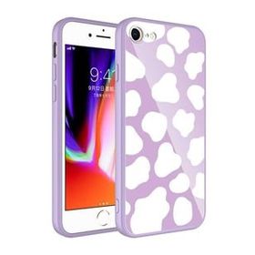 Zore Apple iPhone 8 Kamera Korumalı Desenli Sert Silikon Epoksi Kapak Kılıf