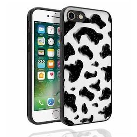 Zore Apple iPhone 8 Kılıf Desenli Kamera Korumalı Parlak Nora Kapak