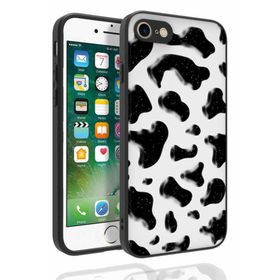 Zore Apple iPhone 8 Kılıf Desenli Kamera Korumalı Parlak Nora Kapak