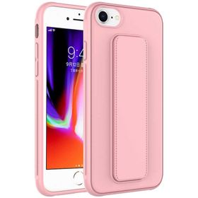 Zore Apple iPhone 8 Kılıf Qstand Kapak