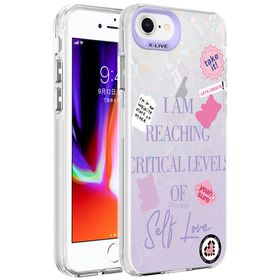 Zore Apple iPhone 8 Mermer Desenli Marbello Kapak Kılıf
