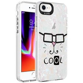 Zore Apple iPhone 8 Mermer Desenli Marbello Kapak Kılıf
