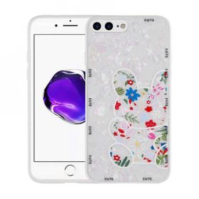 Zore Apple Iphone 8 Plus Desenli Sert Mumila Silikon Cep Telefonu Kılıfı