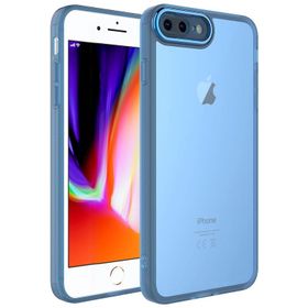 Zore Apple iPhone 8 Plus Kamera Korumalı Transparan Post Kapak Kılıf
