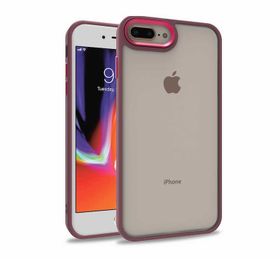 Zore Apple iPhone 8 Plus Kılıf Flora Kapak