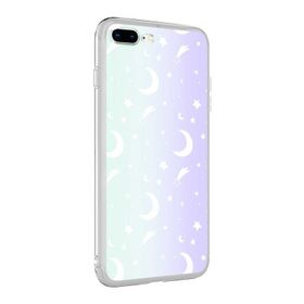 Zore Apple iPhone 8 Plus Kılıf M-Blue Desenli Kapak