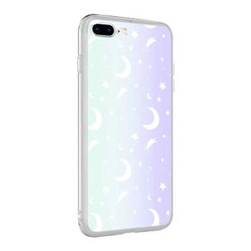 Zore Apple iPhone 8 Plus Kılıf M-Blue Desenli Kapak