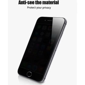 Zore Apple iPhone 8 Plus Kor Privacy Cam Ekran Koruyucu