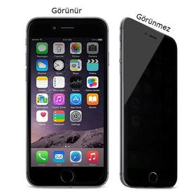 Zore Apple iPhone 8 Plus Kor Privacy Cam Ekran Koruyucu