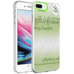 Zore Apple iPhone 8 Plus Mermer Desenli Marbello Kapak Kılıf