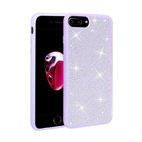 Zore Apple iPhone 8 Plus Parlak Taşlı Tasarım Ston Kapak Kılıf