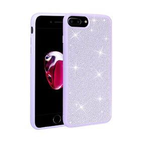 Zore Apple iPhone 8 Plus Parlak Taşlı Tasarım Ston Kapak Kılıf