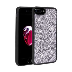 Zore Apple iPhone 8 Plus Parlak Taşlı Tasarım Ston Kapak Kılıf