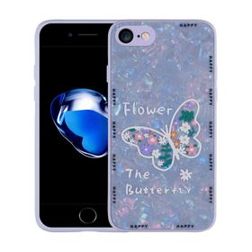 Zore Apple iPhone SE 2020 Desenli Sert Silikon Zore Mumila Kılıf