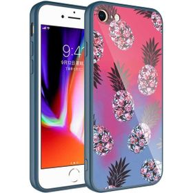 Zore Apple iPhone Se 2020 Kamera Korumalı Desenli Sert Silikon Epoksi Kapak Kılıf