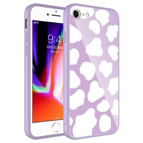 Zore Apple iPhone Se 2020 Kamera Korumalı Desenli Sert Silikon Epoksi Kapak Kılıf