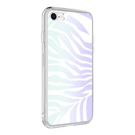 Zore Apple iPhone SE 2020 Kılıf M-Blue Desenli Kapak