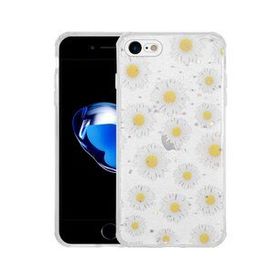 Zore Apple iPhone SE 2020 Kılıf Simli Desenli Kamera Korumalı Parlak Popy Kapak