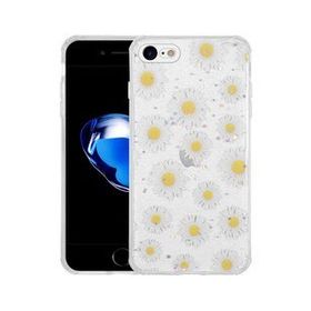Zore Apple iPhone SE 2020 Kılıf Simli Desenli Kamera Korumalı Parlak Popy Kapak