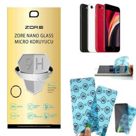 Zore Apple iPhone SE 2020 Nano Micro Temperli Ekran Koruyucu