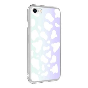 Zore Apple iPhone SE 2022 Kılıf M-Blue Desenli Kapak