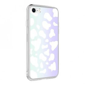 Zore Apple iPhone SE 2022 Kılıf M-Blue Desenli Kapak