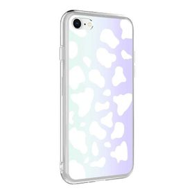 Zore Apple iPhone SE 2022 Kılıf M-Blue Desenli Kapak