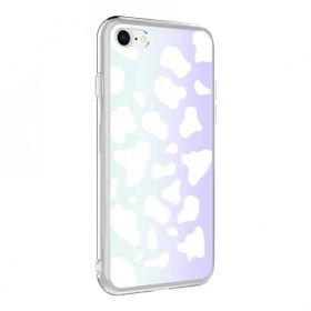 Zore Apple iPhone SE 2022 Kılıf M-Blue Desenli Kapak