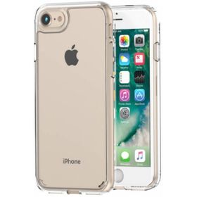Zore Apple iPhone SE 3 2022 Korumalı Kenarları Silikon Arkası Sert Coss Kapak Şeffaf Kılıf
