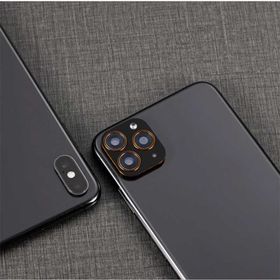 Zore Apple İphone X Cp-01 İphone 11 Pro Max Kamera Lens Dönüştürücü-beyaz