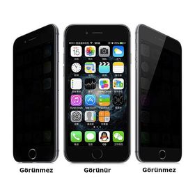 Zore Apple iPhone XR 6.1 Zore Kor Privacy Cam Ekran Koruyucu