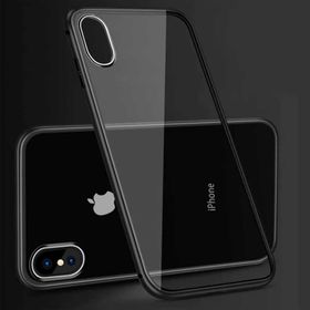 Zore Apple iPhone XS Max 6.5 Devrim Mıknatıslı Cam Kap Kılıf