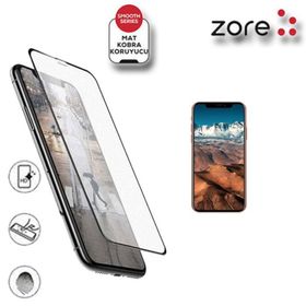 Zore Apple İphone Xs Max 6.5 Mat Kobra Ekran Koruyucu
