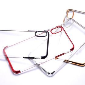 Zore Apple iPhone XS Max 6.5 Tareks Şeffaf Kapak Kılıf
