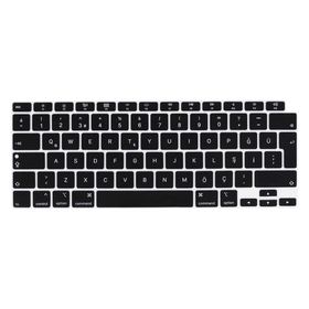 Zore Apple Macbook 13.3 inç Siyah Air M1 Klavye Koruyucu Silikon Ped