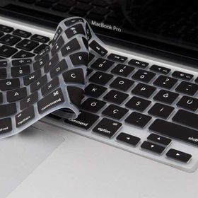 Zore Apple Macbook 15.4 inç Pro Retina Klavye Koruyucu Silikon Ped