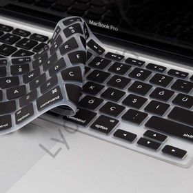 Zore Apple Macbook 15.4 inç Pro Retina Klavye Koruyucu Silikon Ped