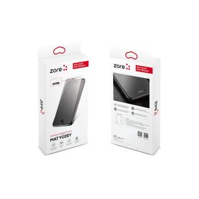 Zore Apple Uyumlu iPhone XS 5.8 Anti-Dust Mat Privacy Temperli Ekran Koruyucu